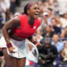 Coco Gauff after beating Donna Vekic (not pictured) on day five of the 2025 U.S. Open tennis tournament Aug. 28, 2025, at the USTA Billie Jean King National Tennis Center in Flushing, New York. Mandatory Credit: Robert Deutsch-Imagn Images