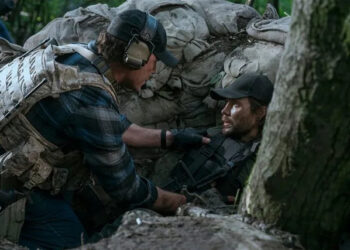 Attila Szvacsek/Prime Chris Pratt and Taylor Kitsch on 'The Terminal List: Dark Wolf'