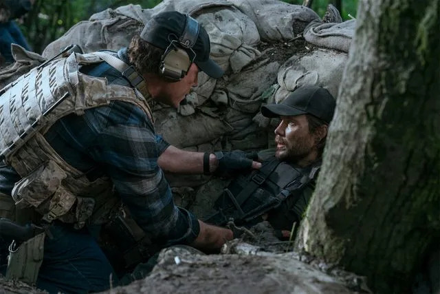 Attila Szvacsek/Prime Chris Pratt and Taylor Kitsch on 'The Terminal List: Dark Wolf'