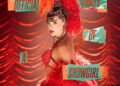 Taylor Swift's poster for "The Official Release Party of A Showgirl"