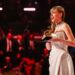 Taylor Swift accepts the Album Of The Year award for
