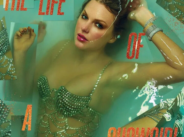 This album cover image released by Republic Records shows "The Life of a Showgirl" by Taylor Swift. (Republic Records via AP)
