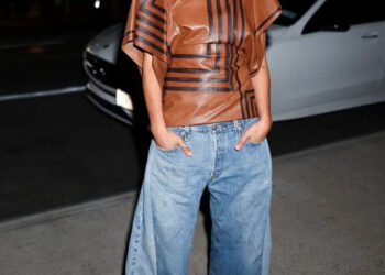 Tessa Thompson Wore Celine To The 'Hedda' New York Screening, Tessa Thompson, Hedda screening, Tessa Thompson style, Celine archive, Phoebe Philo Celine, Tessa Thompson New York, Celine Spring 2018