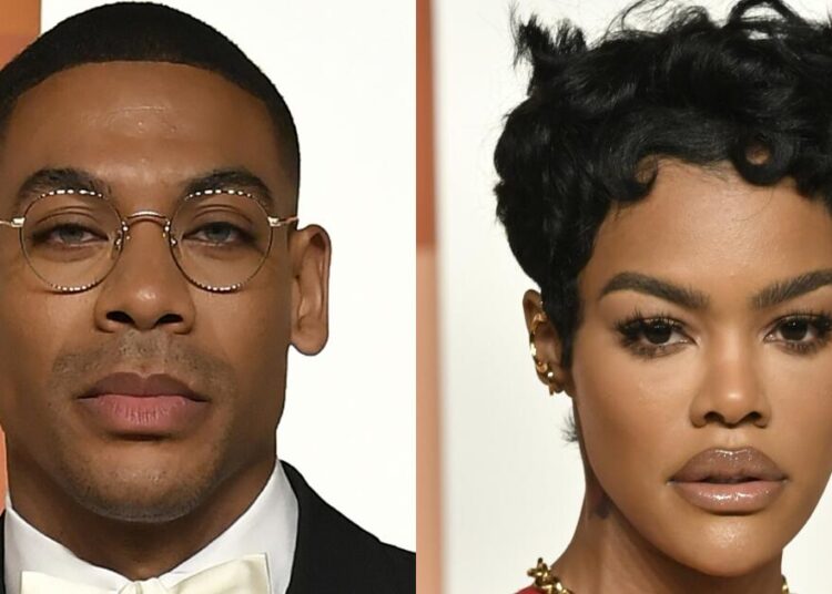 Teyana Taylor gushes over Aaron Pierre, her 'apple pie' guy