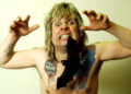 Ozzy Osbourne and bat