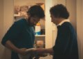 Jon Bernthal as Mikey (left) and Jeremy Allen White as Carmy in "The Bear" Season 2.