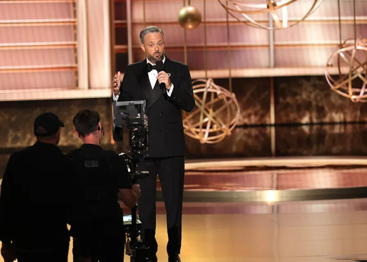 Nate Bargatze hosts the Emmys 2025