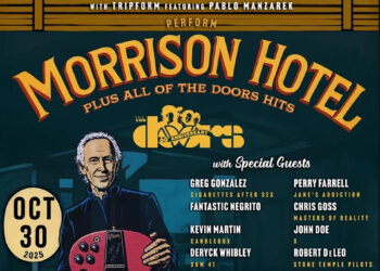 Doors 60th anniversary concert poster