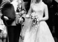 The Kents, pictured on their wedding day, married on June 8 1961 at York Minister. The union brought Katharine into the Royal Family, yet she had never been interested in the limelight
