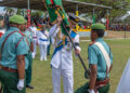 Duke of Edinburgh presents colours to 1st Battalion Royal Pacific Islands Regiment