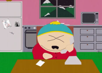 Cartman calls Liane in “Cat Orgy”
