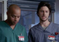Donald Faison and Zach Braff on Scrubs.