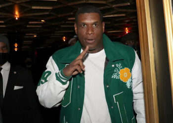Jay Electronica backstage at Sony Hall in New York City.