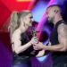 Jessica Simpson presents Ricky Martin with the "Latin Icon Award" during the 2025 MTV Video Music Awards