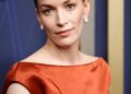 britt lower attends the 77th primetime emmy awards at peacock theater on september 14, 2025 in los angeles, california