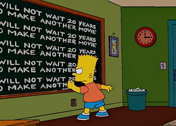 The Simpsons Movie Sequel Fulfills Another Oddly Specific Prophecy
