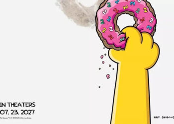 The new Simpsons movie was teased on Instagram