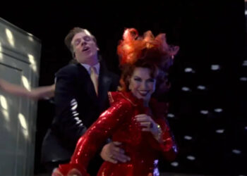 Christopher McDonald and Ellen Burstyn in <em>Requiem for a Dream</em>