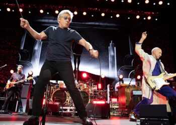 A photo of The Who courtesy of William Snyder/Trinifold.