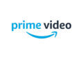 The words "Prime Video" are written in the centre of a white screen with a curved arrow in the shape of a smile underneath.