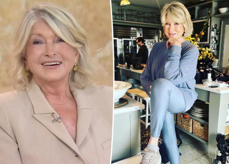 Thirst trap queen Martha Stewart, 84, confesses ‘lots of people’ slide into her DMs