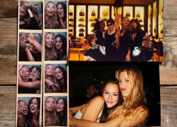 Blake Lively/Instagram Blake Lively and Leighton Meester in throwback photos.