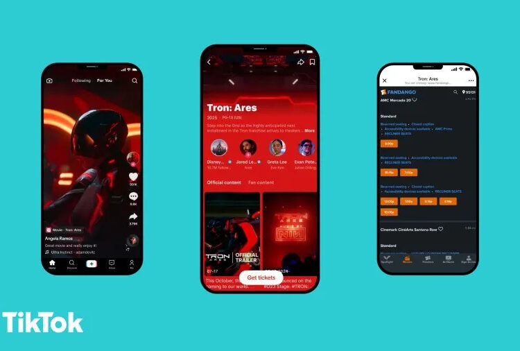 TikTok users can now buy movie tickets without leaving the app