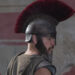 Matt Damon as Odysseus in The Odyssey, wearing Grecian Empire garb.