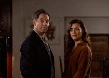 Michael Weatherly and Cote de Pablo in 'NCIS: Tony & Ziva'