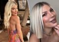 Tori Spelling cuts her own hair into a bob: 'Chop chop'