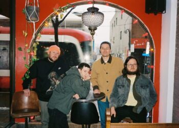 (L-R) Pup’s Zack Mykula, Stefan Babcock, Steve Sladkowski and Nestor...
