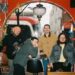 (L-R) Pup’s Zack Mykula, Stefan Babcock, Steve Sladkowski and Nestor...