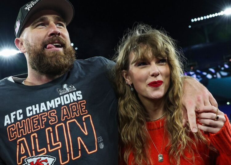 Travis Kelce Says His ‘Palms Were Sweating’ During His Tearful Proposal to Taylor Swift