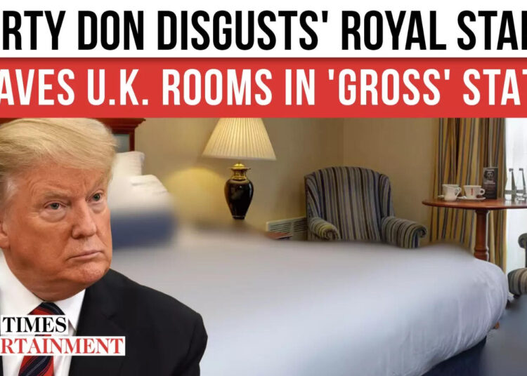 Trump Leaves Royal Staff Horrified After Windsor Castle Stay