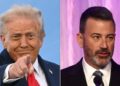 Donald Trump and Jimmy Kimmel.