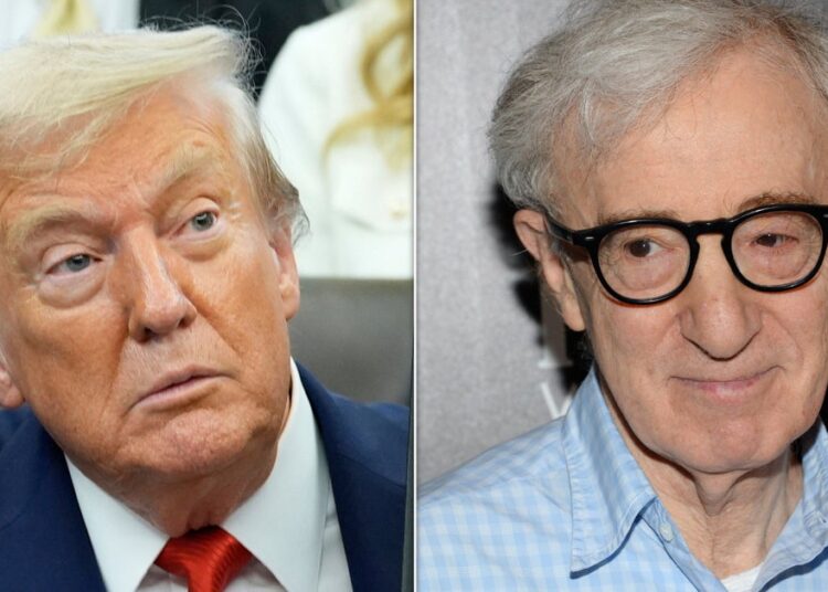 Trump Shares Woody Allen's Praise, And Critics Make 'Fitting' Connections