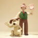 Wallace and Gromit character models waving