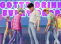 Screenshot from a KPop Demon Hunters music video for Soda Pop.