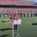 REO Speedwagon perform with the Marching Illini at the Gies Memorial Stadium in Champaign, Illinois,.