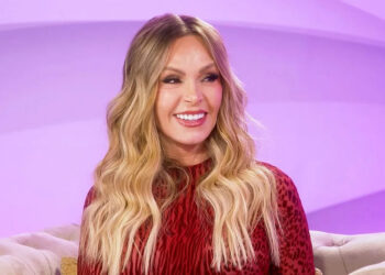 Tamra Judge smiling during the RHOC Season 19 Aftershow