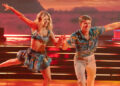 Witney Carson and Robert Irwin on the season premiere of “Dancing with the Stars.”