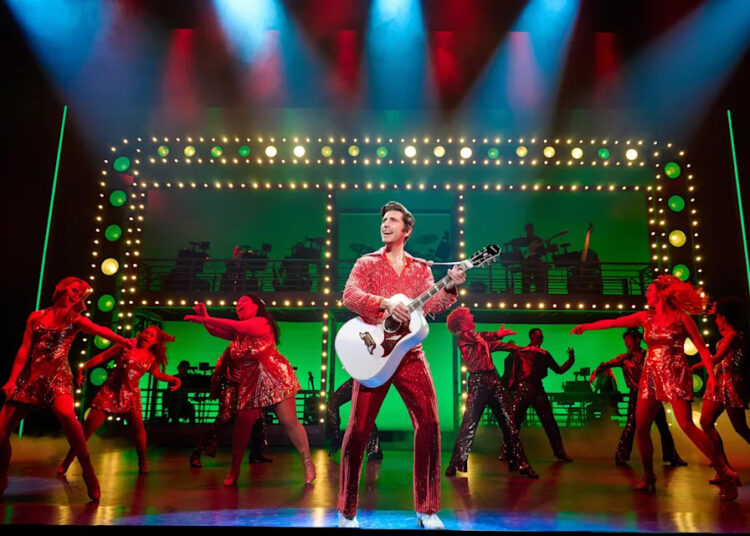 Nick Fradiani plays Neil Diamond in "A Beautiful Noise: The Neil Diamond Musical," which will run at Wharton Center from Sept. 16-21.