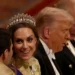 PA Media Princess of Wales and President Trump at the state banquet