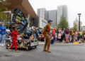 Wheaton Arts Parade floats