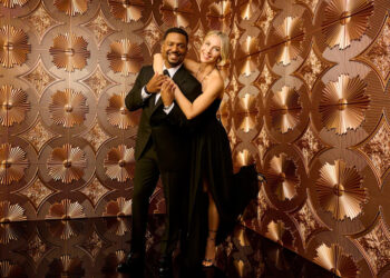 DANCING WITH THE STARS - ABC's “Dancing with the Stars” stars Alfonso Ribeiro and Julianne Hough as hosts. (Disney/Jai Lennard)