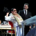Guillermo Rodriguez and Jimmy Kimmel speak onstage as Keep Memory Alive hosts star-studded lineup at annual "Power Of Love" gala at MGM Grand Garden Arena on Feb. 22, 2025 in Las Vegas.