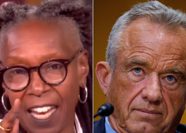 Whoopi Goldberg Calls 'BS' On RFK Jr.'s Vaccine Policies On Live TV