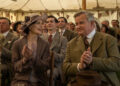 Rory Mulvey/FOCUS FEATURES LLC Elizabeth McGovern and Hugh Bonneville in 'Downton Abbey: The Grand Finale'