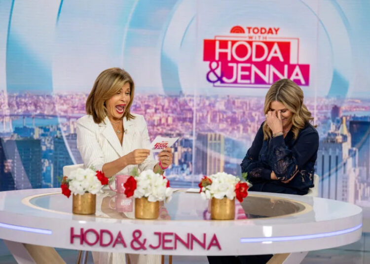 Hoda Kotb and Jenna Bush Hager Hosting 'Today'
