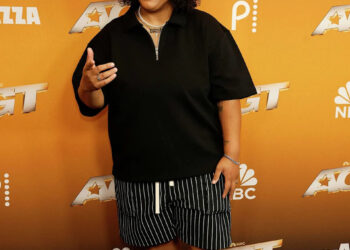 Mama Duke on the "America's Got Talent" red carpet on Sept. 16 in Pasadena, California. She will be appearing on AGT's live finale on Tuesday, Aug. 26. (Trae Patton/NBC)
